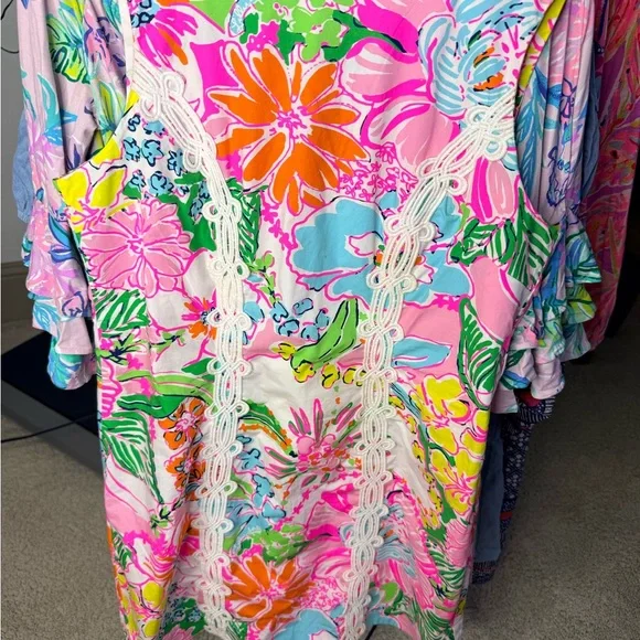 Lilly Pulitzer Multicolor Floral Dress - Picture 1 of 3